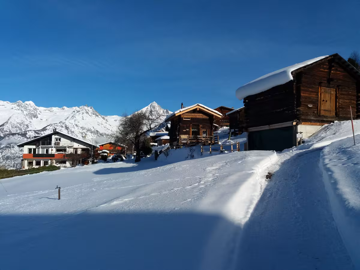 Ferienhaus Fortuna im Winter